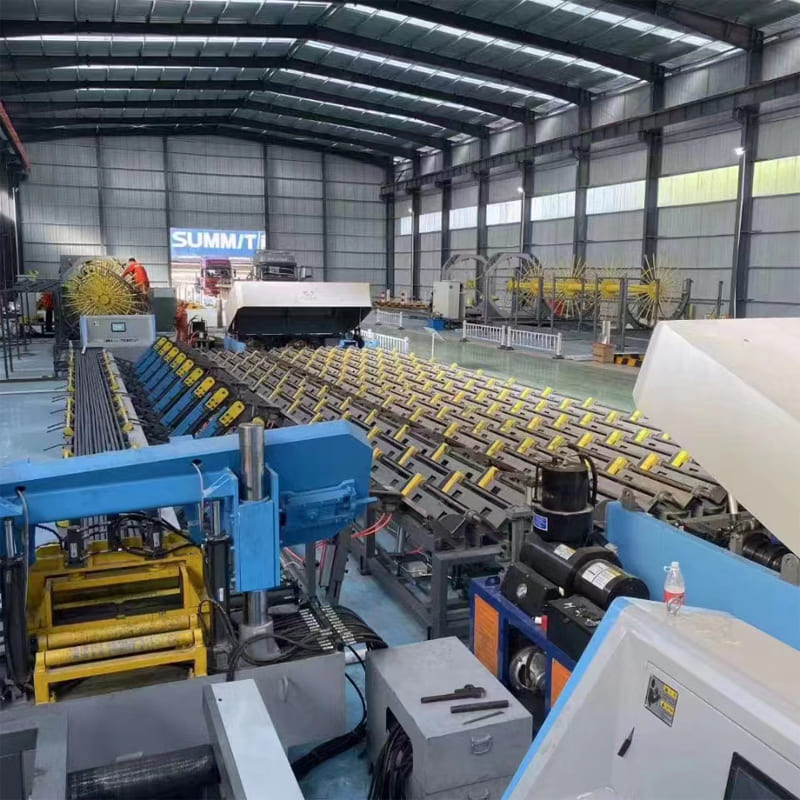 WS42 CNC Steel Bar Bending Center